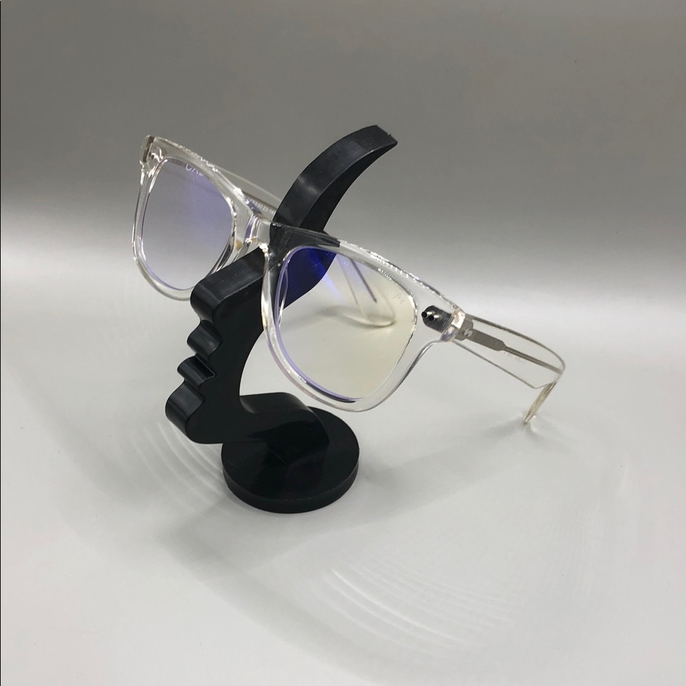 Caddis The Porgy Clear Glass Vodka Reading Glasses 1.50 Unisex FRQ Lens